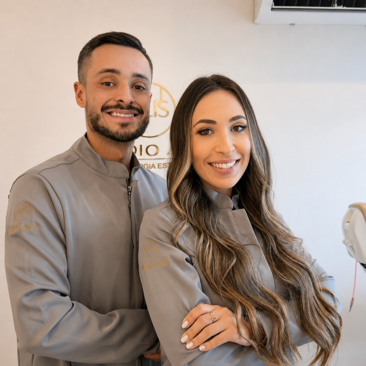 Alana e Iago — equipe do Studio Alis
